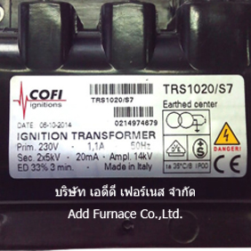 COFI ignitions TRE820 IGNITION TRANSFORMER